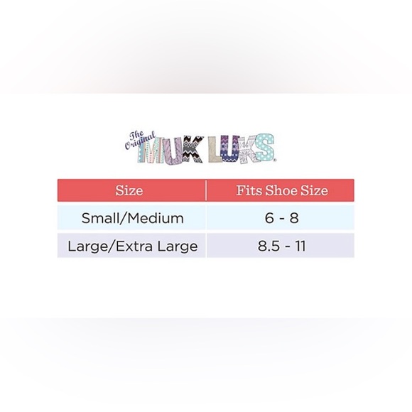 NWT Muk Luks Cabin Socks. Infused with Aloe. - Picture 5 of 5